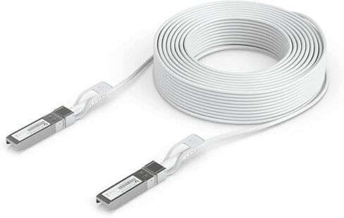 Ubiquiti UACC-UPLINK-SFP28-30M InfiniBand SFP28 25 Gbps Fiber Optic Cable 30m White in Saudi Arabia