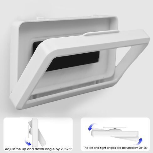 Waterproof Shower Phone Holder Adjustable Wall Mounted Phone Holder for Bathroom Mirror Bathtub Kitchen,Up to 6.8 Inch in Saudi Arabia