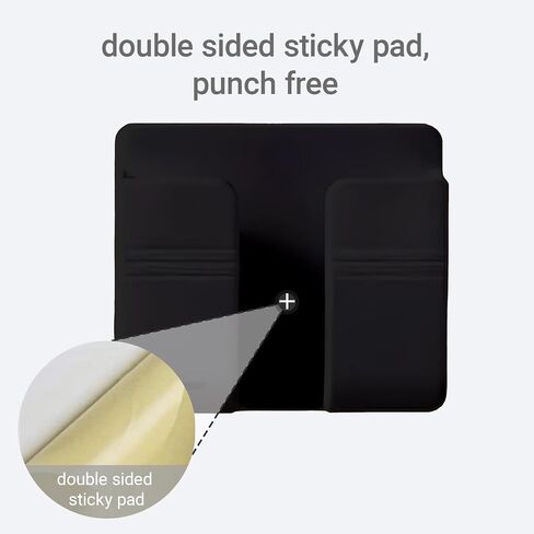 2-Pack Waterproof Shower Phone Mounts & Wall Holders - Self-Adhesive Universal Stand for iPhone/Android-Grey in Saudi Arabia