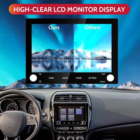 8 "شاشة تعمل باللمس محول الأرقام LCD راديو 8740A076 لـ 2019-2022 ميتسوبيشي أوتلاندر ميتسوبيشي أوتلند سبورت OE # 8740A130, 8740A040, 8740A076 in Kuwait