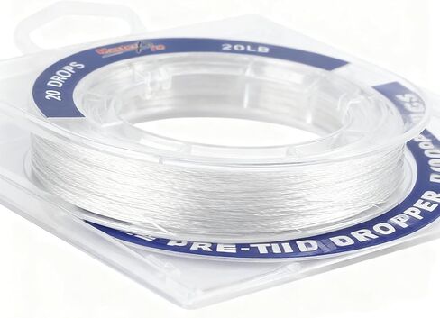 منصات حلقة قطارة مربوطة مسبقًا من MASTERPRO، بكرة خط الصيد 10LB 15LB 20LB 30LB 40LB 50LB 60LB 80LB 100LB، مناسبة لصيد المياه العذبة في المياه المالحة in Kuwait