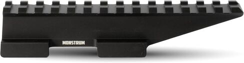Monstrum Shrapnel Offset Picatinny Riser Mount مع قاعدة إيقاف الارتداد | 14 فتحة 5 بوصة in Saudi Arabia