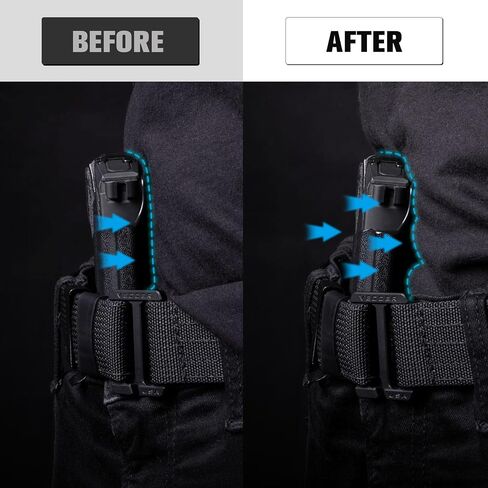 IWB Holster Wedge Kit - وسادة حافظة مريحة ومخفية في 4 مقاسات؛ ملحق Carry Wedge يناسب جميع العلامات التجارية لحافظات الأسلحة in Kuwait