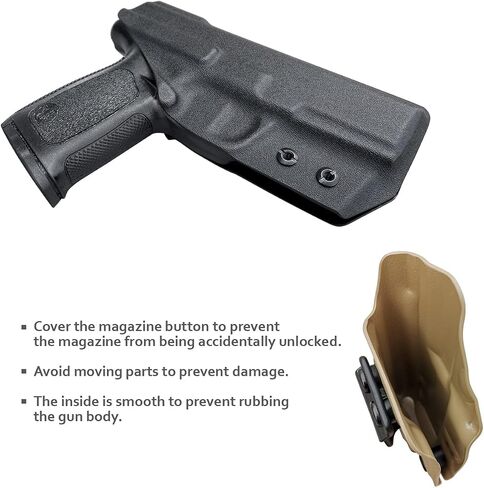 S&W SD9VE SD40VE Holster IWB Kydex Holster Fit مخصص: Smith & Wesson SD9 VE / SD40 VE Pistol - داخل حزام الخصر in Kuwait