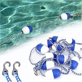 Pool Buoy,Pool Divider Rope Float, Pool Lane Line Dividing Blue White Float, Safety Rope Kits,Long Floating Divider/Cordon in Saudi Arabia