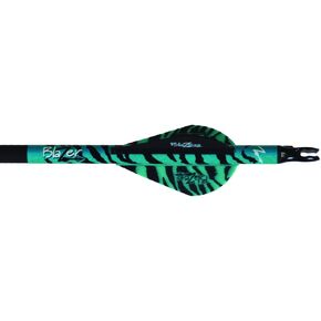Bohning Co Blazer Tiger Vanes (36 Pack), Teal, in Saudi Arabia