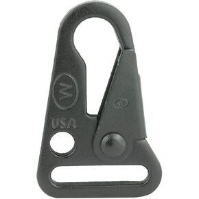 Blue Force Gear، خطاف حبال من سبائك الصلب على طراز HK، أسود، حلقة 1 بوصة (P-HK-100) in Kuwait