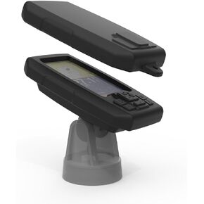 غطاء حماية من السيليكون من Fishfinder متوافق مع محول الطاقة Garmin Striker 4 مقاس 3.5 بوصة، وملحقات الإلكترونيات البحرية (أسود) in Kuwait