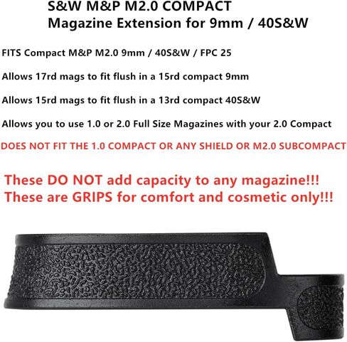3 عبوات أكمام للطراز المضغوط M&P M2.0 9mm / 40S&W/FPC 25 in Kuwait