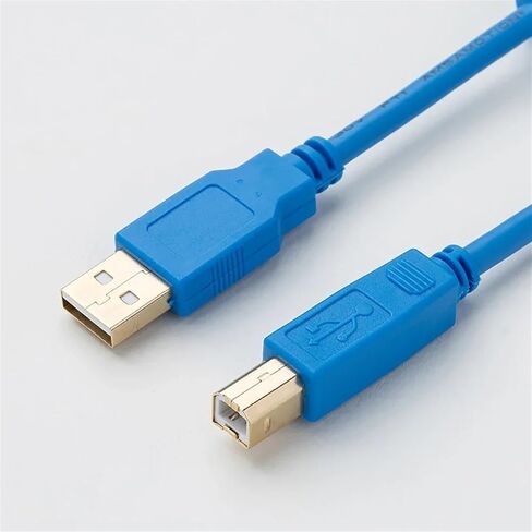 USB-DOP مناسب لكابل برمجة شاشة اللمس HMI من سلسلة DOP DOP-107BV 103BQ A/B إلى خط تنزيل الكمبيوتر (النوع الأزرق، 2 متر) in Saudi Arabia