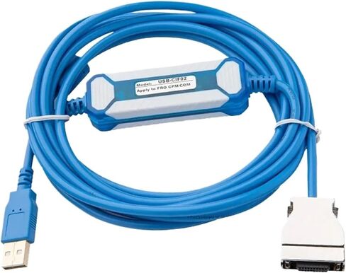 CQM1-CIF02 Series Programming Cable RS232 Adapter for CPM1A/2A CPM1AH C200HS/C200HX/HG/HE(Serials Cable) in Saudi Arabia