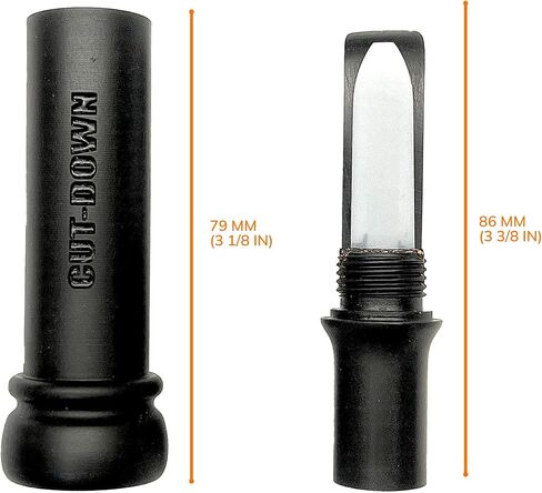 KMC Flat Black Threaded Keyhole cutdown Mallard Duck Call in Saudi Arabia