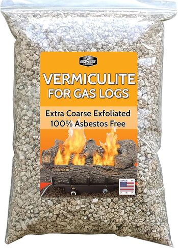 Midwest Hearth Vermiculite Granules for Gas Logs - 12 oz Bag in Saudi Arabia