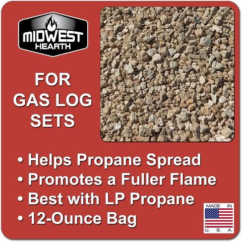 Midwest Hearth Vermiculite Granules for Gas Logs - 12 oz Bag in Saudi Arabia