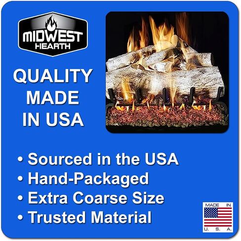 Midwest Hearth Vermiculite Granules for Gas Logs - 12 oz Bag in Saudi Arabia