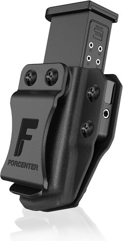 حافظة مجلة Mag Carrier IWB/OWB حافظة Kydex Mag لـ 9mm/.40/.45ACP مكدس مزدوج ومفرد - حافظة حمل مخفية يمكن استخدامها مع احتفاظ قابل للتعديل in Kuwait