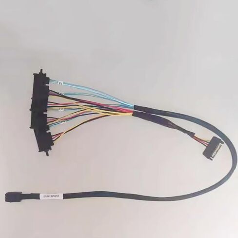 بطاقة صفيف 12G متصلة بكابل بيانات القرص الصلب SAS HD SFF-8643 إلى 4 * SFF-8482 in Kuwait