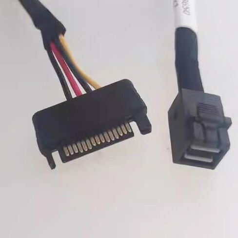 بطاقة صفيف 12G متصلة بكابل بيانات القرص الصلب SAS HD SFF-8643 إلى 4 * SFF-8482 in Kuwait