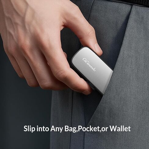 محرك أقراص فلاش USB C SSD خارجي من GiGimundo بسعة 2 تيرابايت، يصل إلى 1073 ميجابايت/ثانية ثنائي المنفذ USB C Thumb Drive USB 3.2 Gen 2+USB A محركات أقراص الحالة الصلبة لهاتف iPhone 15/16/17/Android/Mac، أزرق in Kuwait