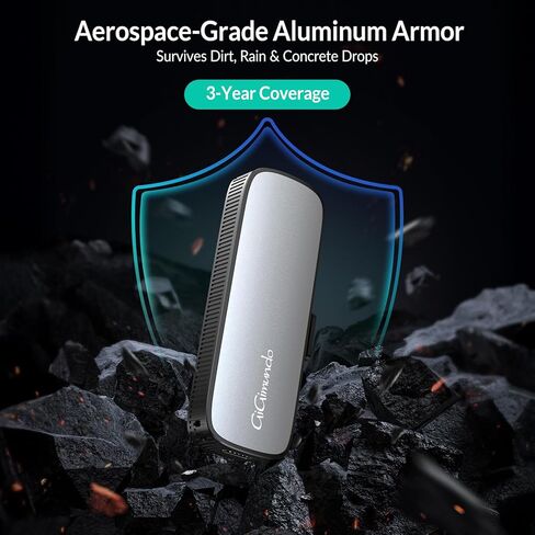 محرك أقراص فلاش USB C SSD خارجي من GiGimundo بسعة 2 تيرابايت، يصل إلى 1073 ميجابايت/ثانية ثنائي المنفذ USB C Thumb Drive USB 3.2 Gen 2+USB A محركات أقراص الحالة الصلبة لهاتف iPhone 15/16/17/Android/Mac، أزرق in Kuwait
