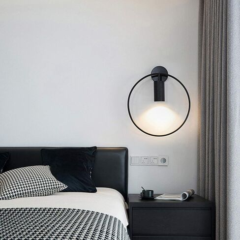 LED Wall Lights with switchable and USB Charging Port Ball with swivelling Reading lamp 3W + 5W with Shelf Bedside lamp for Bedroom Living Room Hotel,White in Saudi Arabia