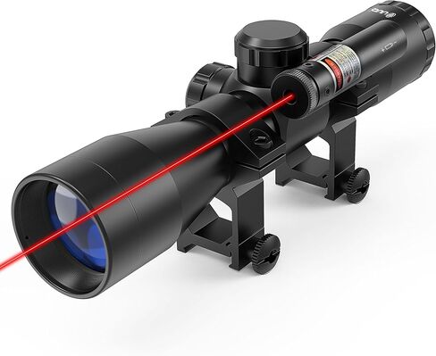 UUQ التكتيكية 4X32 المدمجة .223 .308 نطاق Rangefinder شبكاني / ث 20 مم Picatiny أو 11 مم حلقة تتوافق in Kuwait