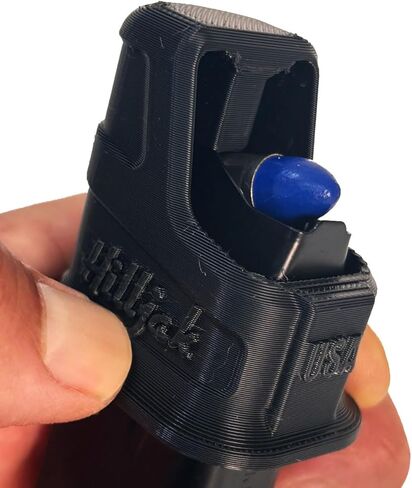 محمل سرعة المجلات المطبوعة ثلاثية الأبعاد مصمم ليناسب Sig P365 Springfield Hellcat Walther P99C، Canik TP9، Taurus GX2 GX4 PT809 809C PT24/7 PT92، PT99، TH9 Ruger Max-9 S&W Shield Plus CSX Equalizer QL9P in Kuwait