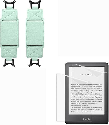 حزام اليد MoKo 2P و2 واقي شاشة مضاد للوهج لجهاز Kindle الجديد تمامًا مقاس 6 بوصات الجيل الحادي عشر 2024/2022، Kindle الجيل العاشر 2019 in Saudi Arabia