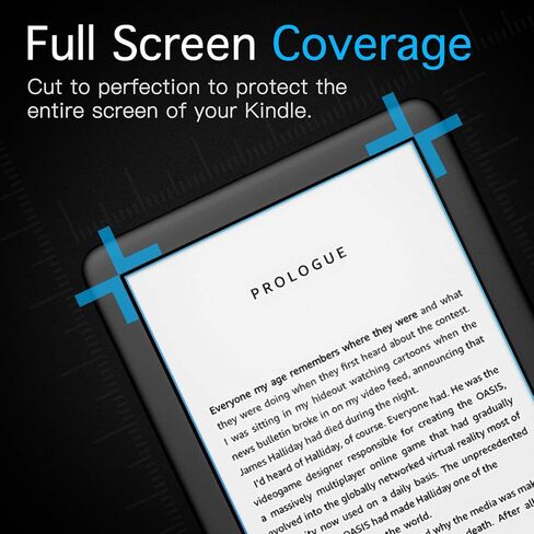 حزام اليد MoKo 2P و2 واقي شاشة مضاد للوهج لجهاز Kindle الجديد تمامًا مقاس 6 بوصات الجيل الحادي عشر 2024/2022، Kindle الجيل العاشر 2019 in Saudi Arabia