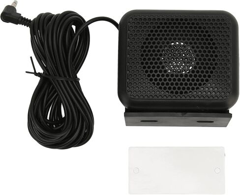 SUNGOOYUE Car Radio Speaker, ABS Mini External Speaker with 3.5mm Plug for FT 7800R FT 7900R 8800R Car Experience in Saudi Arabia