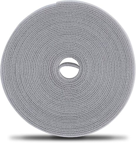 Reusable Cable Management Tie Roll, Multi-Purpose Adjustable Hook and Loop Cord Organizer for Wires, Data Cable Storage, Home Office Use in Saudi Arabia