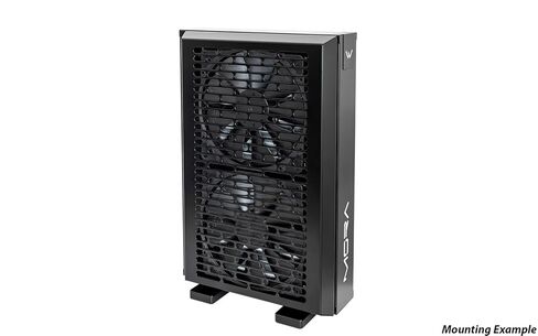 Watercool MO-RA IV 200 Fan Grill, Black in Saudi Arabia