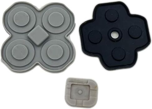 استبدال لوحة المفاتيح الداخلية A B D Dad أزرار موصلة من مطاط السيليكون لنينتندو 3DS 3DSLL 3DSXL New 3DS LL XL (لـ 3DS) in Saudi Arabia