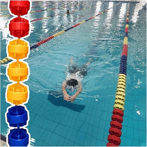 Pool Buoy,Pool Divider Rope Float, Swimming Pool Lane Lines, Safety Float Racing Line, Rope Floats to Divide in Saudi Arabia