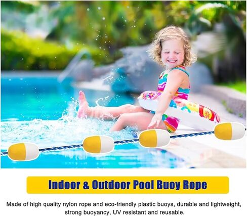 Pool Buoy,Pool Divider Rope Float, Pool Divider Rope New Buoy, Floating Marking Lane Line, Safety Dividing Float in Saudi Arabia