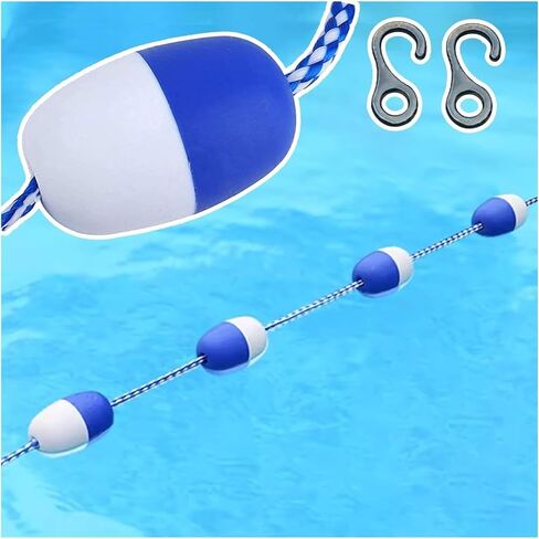 Pool Buoy,Pool Divider Rope Float, Pool Rope Floats to Divide, Safety Divider for Shallow,Swimming Lane Lines Buoy in Saudi Arabia