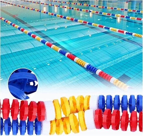 Pool Buoy,Pool Divider Rope Float, Floating Pool Safety Rope Warning Float Line, Lane Divider, Equipment to Divide Swim Race Lanes in Saudi Arabia
