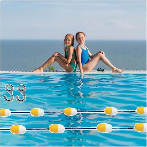 Pool Buoy,Pool Divider Rope Float, Pool Lane Divider Floats,Effective Visibility Rope Buoy, Floating Safety Swim Line in Saudi Arabia