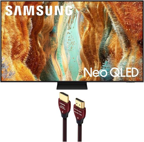 Samsung QN85QN70FAFXZA 85 Inch Neo QLED 4K Smart TV with a WireLogic Ruby 8ft Ultra High Speed 4K-8K-10K HDMI Cable (2025) in Saudi Arabia