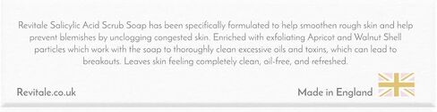 Revitale Salicylic Acid Scrub Soap, Pore Exfoliating, Softening Skin, Anti-Blemish in Saudi Arabia