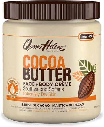 Queen Helene Cocoa Butter Face & Body Crème, 4.8 Oz in Saudi Arabia