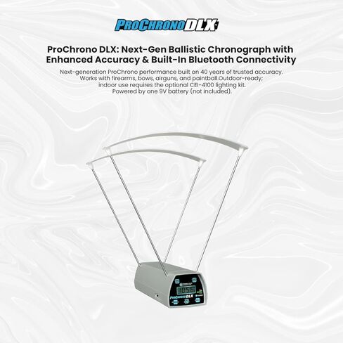 إلكترونيات المنافسة ProChrono DLX كرونوغراف أبيض in Kuwait