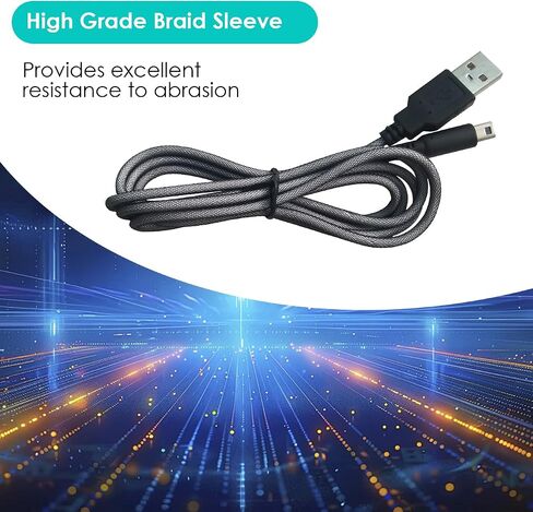 Upgraded High Speed USB Charger Charging Cable 3DS USB Charger Cable AC Power Adapter Cord for Nintendo NDSi NDSiLL 3DS 3DSXL New3DS New3DSXL 2DS New2DSXL (4 Packs) in Saudi Arabia