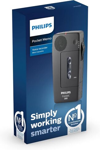 Philips LFH0388 Professional Pocket Memo, Black in Saudi Arabia
