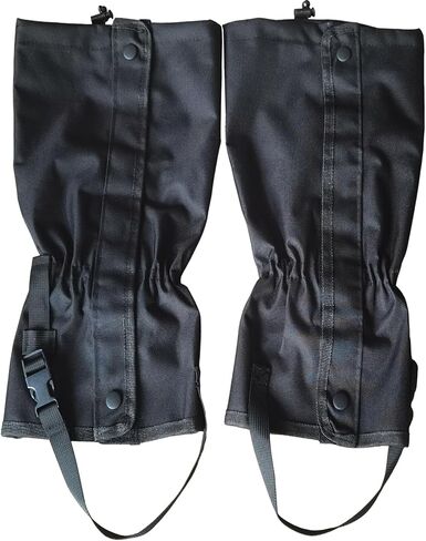 جراميق المشي لمسافات طويلة قابل للتعديل للرجال والنساء، مقاوم للماء وجيد التهوية، جراميق الساق المتين للصيد والثلج والرحلات في الهواء الطلق، جراميق للأحذية ذات الأشرطة المعززة in Kuwait