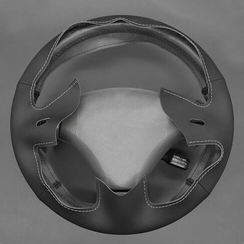Mewant Hand Stitch Black Leathial Leather Steering Wheel Cover to Toyota Aristo 1998-2005 Lexus GS300 GS430 1998 in Saudi Arabia