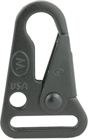 Blue Force Gear,Alloy Steel HK Style Sling Snap Hook, Black, 1 Inch Loop (P-HK-100) in Saudi Arabia
