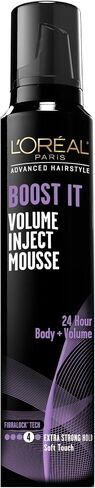 L'Oreal Paris Hair Care Advanced Hairstyle Boost It Volume Inject Mousse, 8.3 Ounce in Saudi Arabia