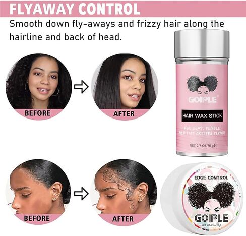 Wig Glue 1.34OZ, Waterproof Lace Front Wig Glue for Wigs with Tools and Hair Wax Stick (Wig Glue/Wig Glue Remover/Hair Wax Stick/Edge Control Wax/Elastic Band/Hair Dual Drush) in Saudi Arabia