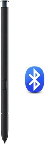 قلم S23 Ultra Stylus (مع بلوتوث) بديل لهاتف Samsung Galaxy S23 Ultra 5G جميع الإصدارات S Pen مع 5xTips/nibs (أسود فانتوم) in Kuwait